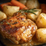 Crockpot Ranch Chicken and Potatoes