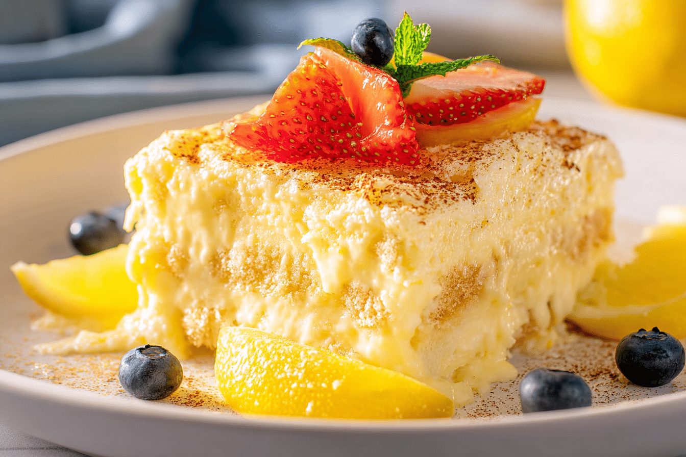 Lemon Tiramisu