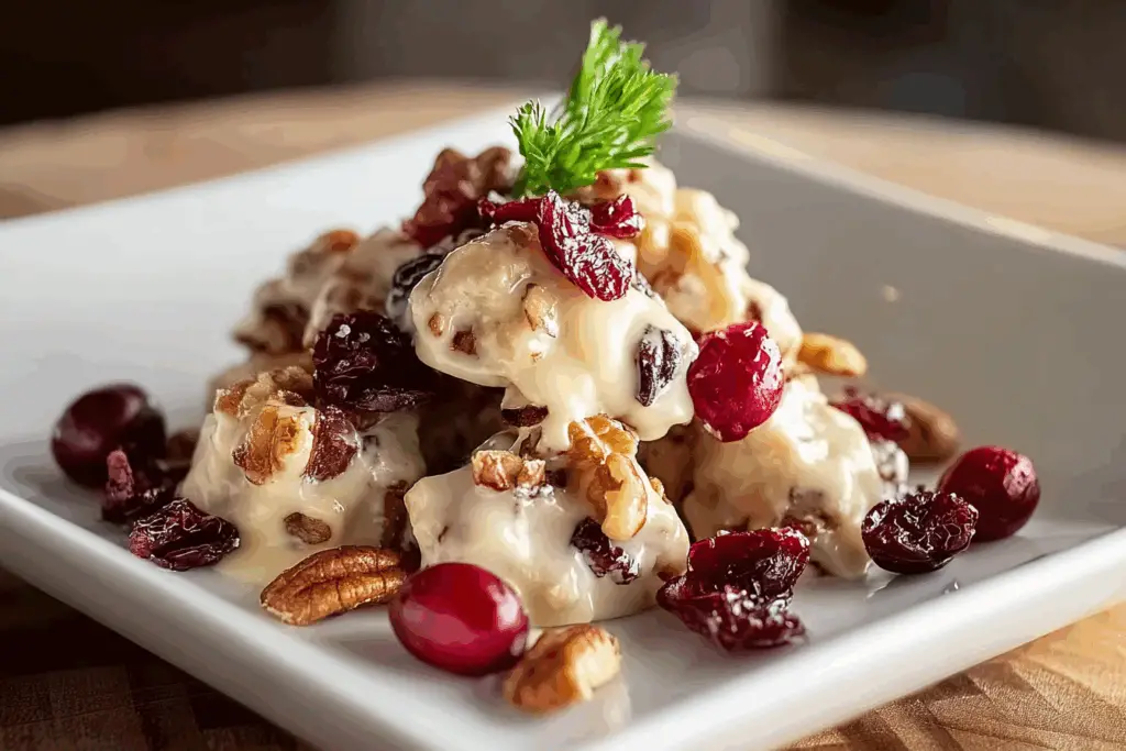 White Chocolate Cranberry Pecan Clusters