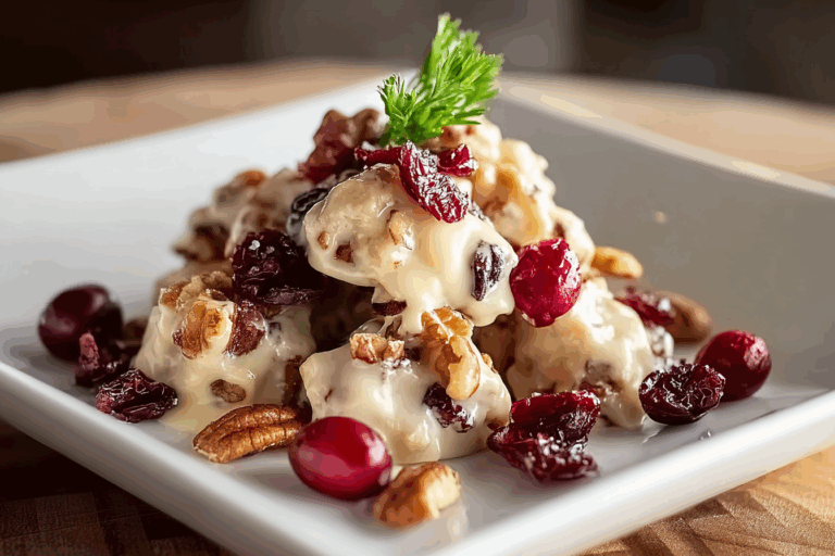 White Chocolate Cranberry Pecan Clusters