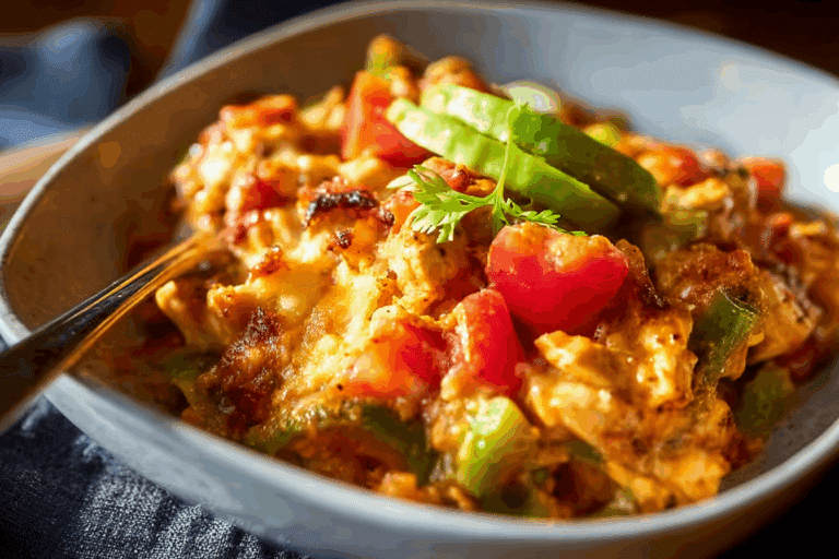 Fajita Chicken Casserole