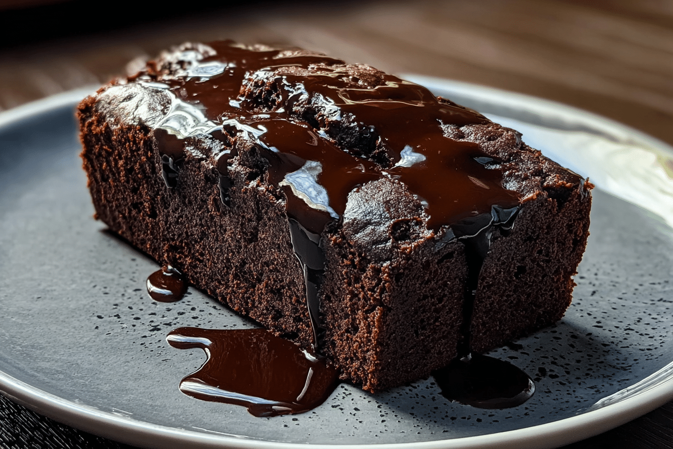 Hot Fudge Brownie Bread Recipe