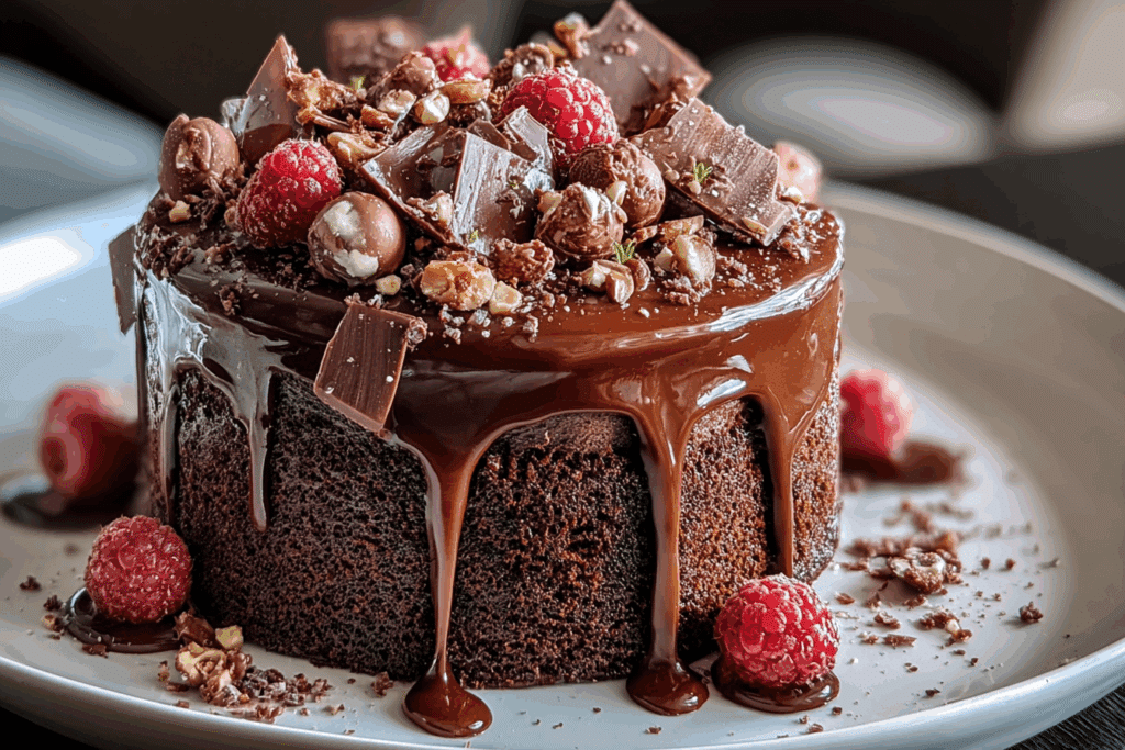 Chocolate Hazelnut Delight Cake