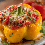 New Orleans Stuffed Bell Peppers