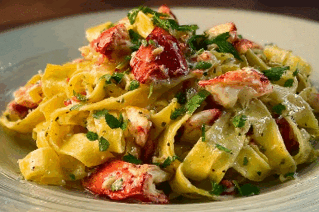 Lobster Fettuccine Alfredo
