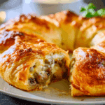 Sausage and Cheese Crescent Ring