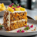 Hawaiian Carrot Pineapple Cake