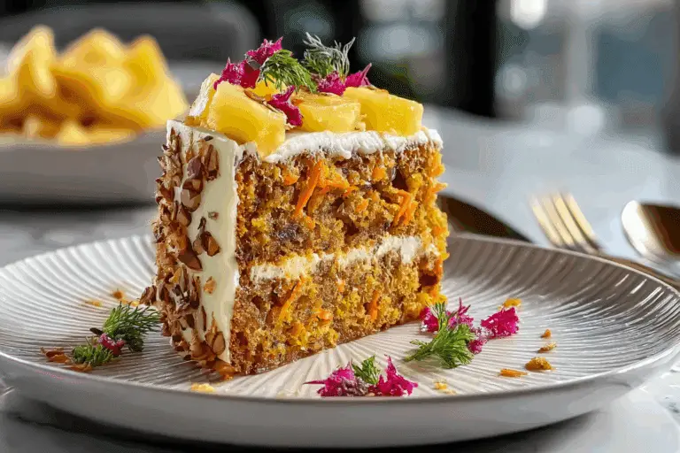 Hawaiian Carrot Pineapple Cake