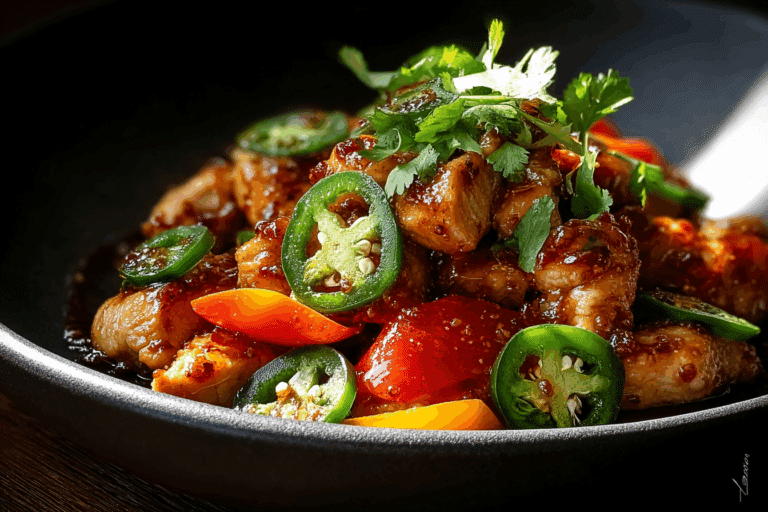 Spicy Jalapeño Chicken Stir-Fry