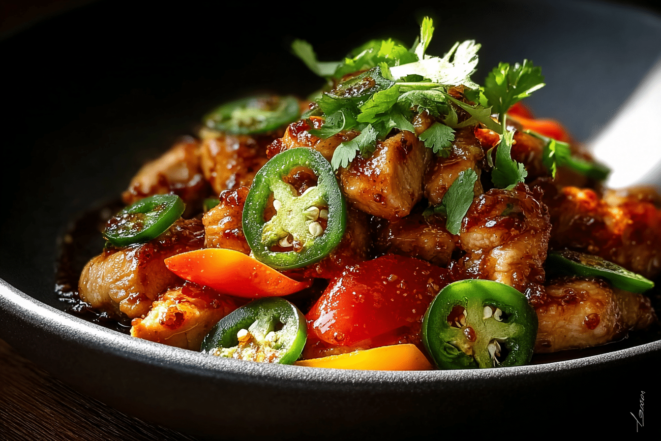 Spicy Jalapeño Chicken Stir-Fry