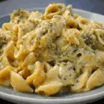 Crockpot Chicken & Broccoli Mac and Cheese