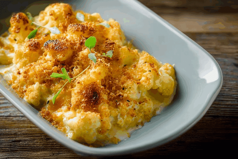 Cheesy Cauliflower Casserole