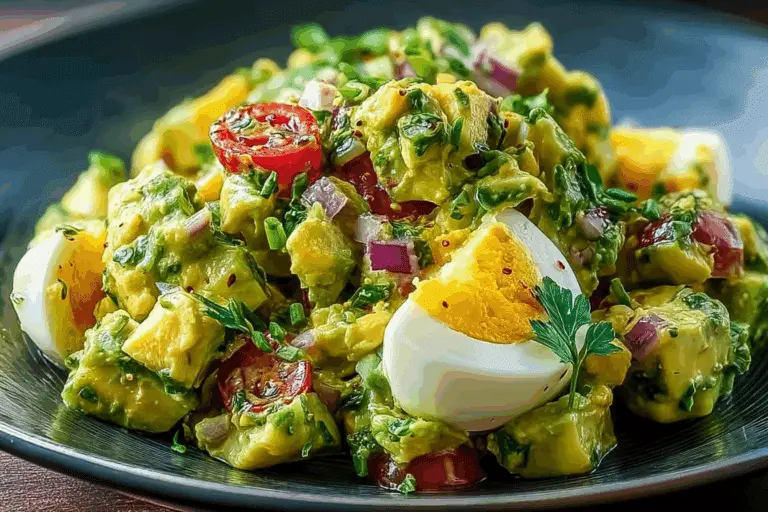 Chunky Avocado Egg Salad
