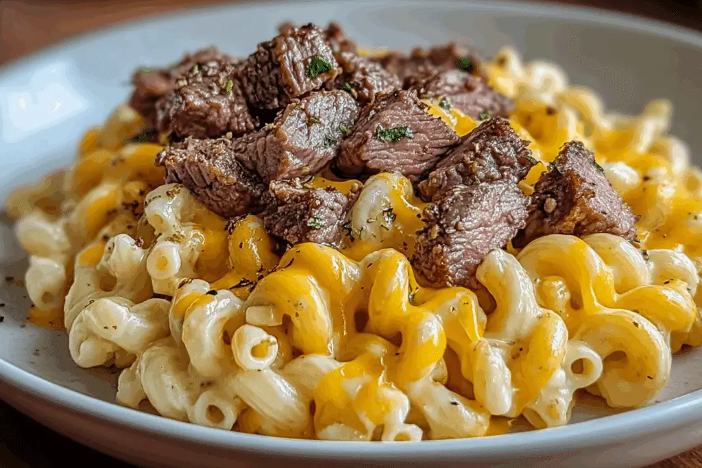 Tender Ranch Beef & Cheddar Macaroni Melt