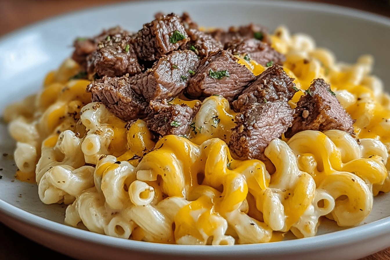 Tender Ranch Beef & Cheddar Macaroni Melt