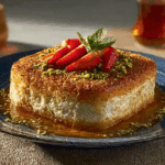 Kunafa Cream Dessert in a Jar