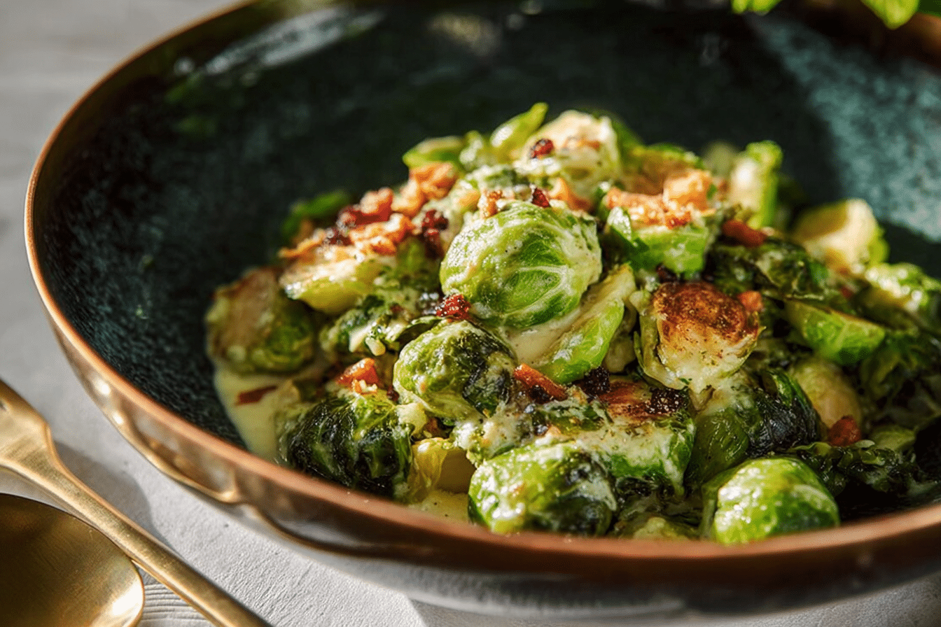 Creamy Brussels Sprouts