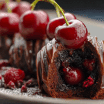 Boozy Chocolate Brownie Cherry Bombs