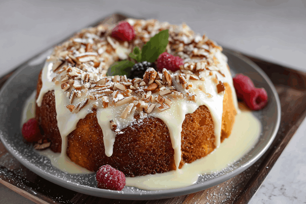 Italian Cream Pound Cake