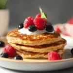 High-Protein Chocolate Chip Cottage Cheese Pancakes