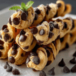 Chocolate Chip Cookie Dough Twists