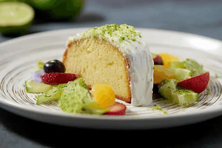 Key Lime Cream Cheese Pound Cake
