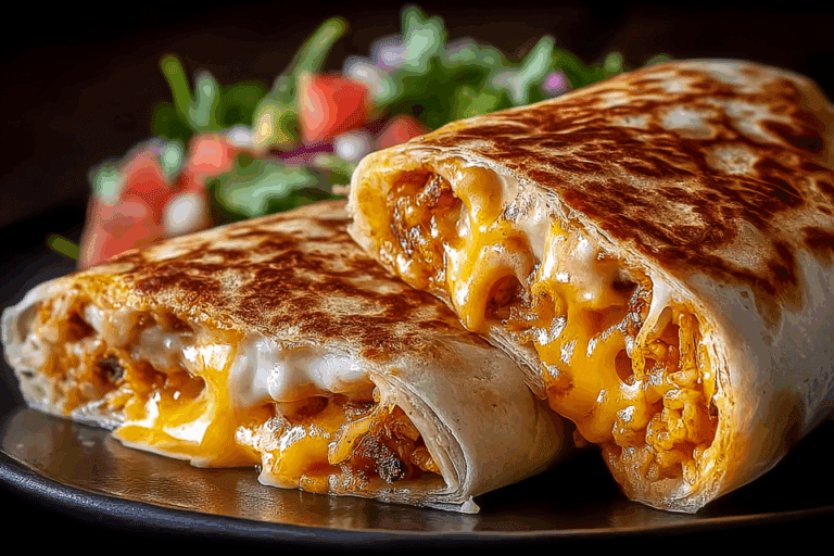 Best Grilled Cheese Burrito