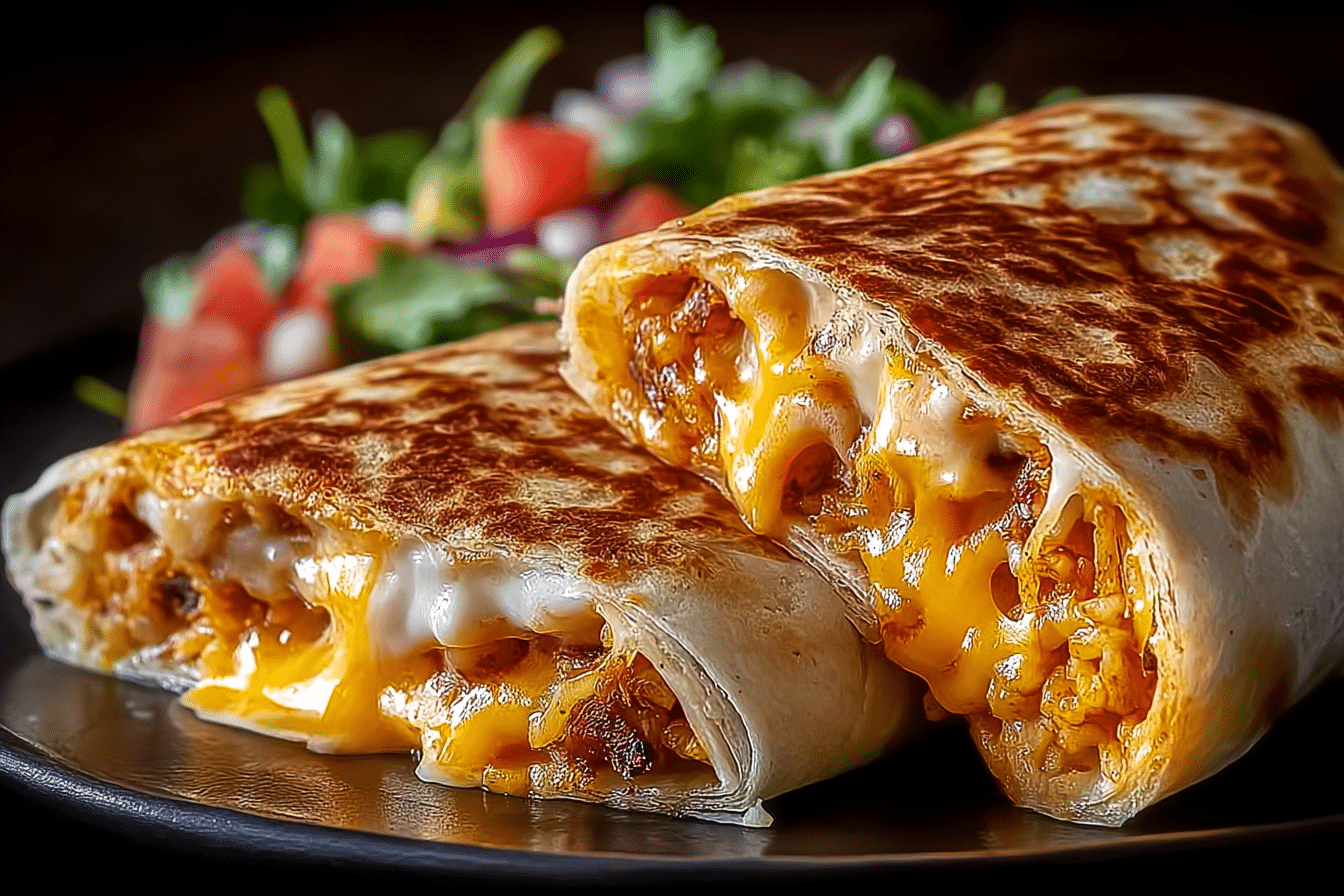 Best Grilled Cheese Burrito