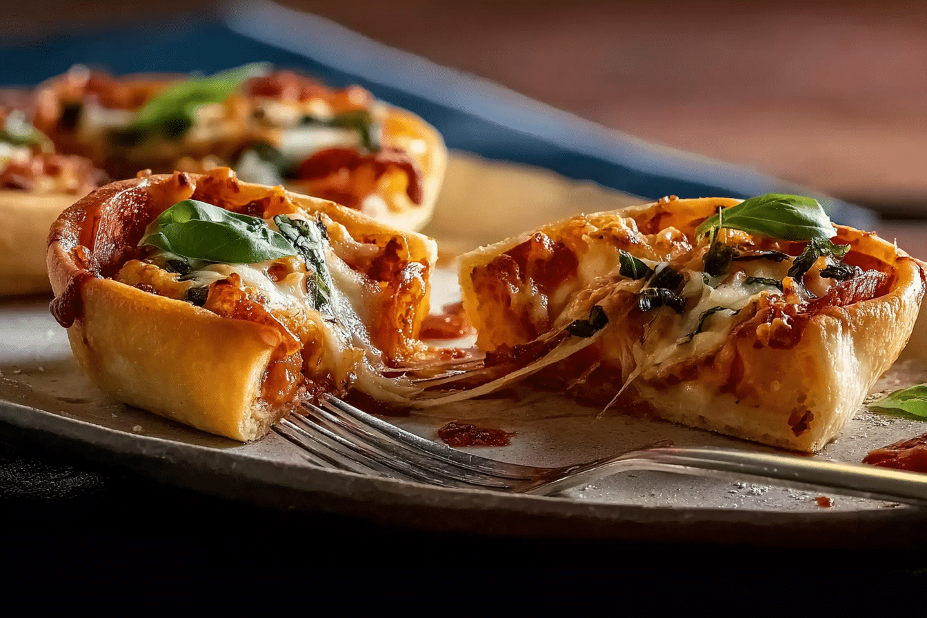 Stuffed Crust Pizza Bites