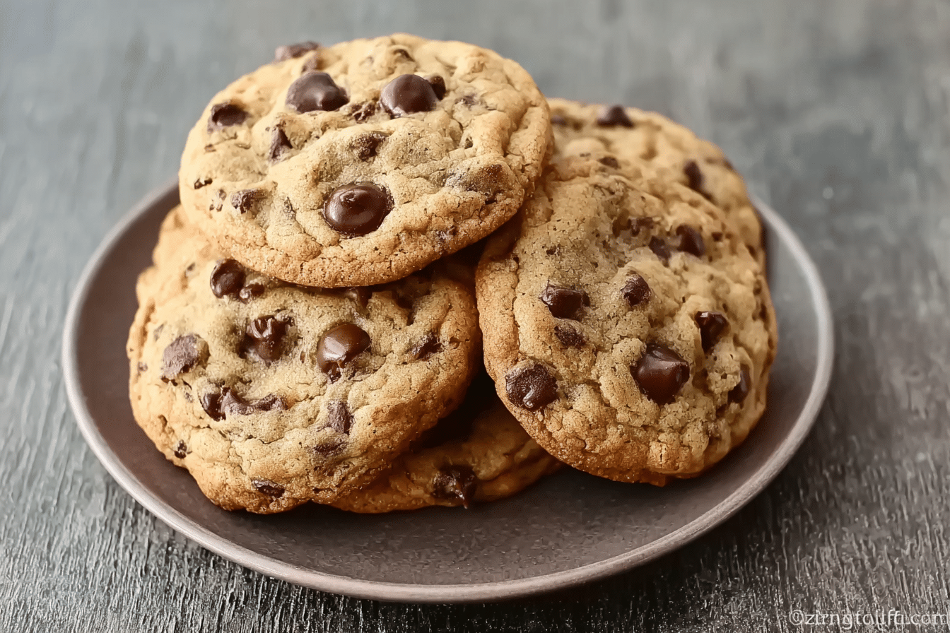 Chocolate Chip Banana Cookies