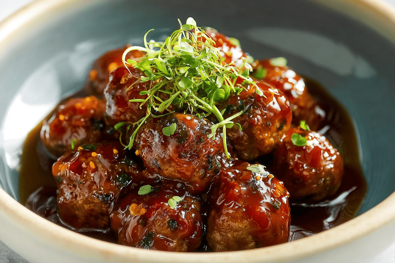 Sweet & Sour Meatballs