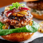 Hawaiian Teriyaki Burgers
