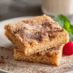 Chewy Snickerdoodle Cookie Bars