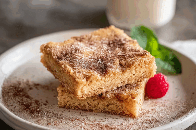 Chewy Snickerdoodle Cookie Bars