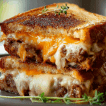 Meatloaf Grilled Cheese Melt