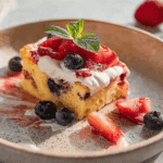 Strawberry Blueberry Cake