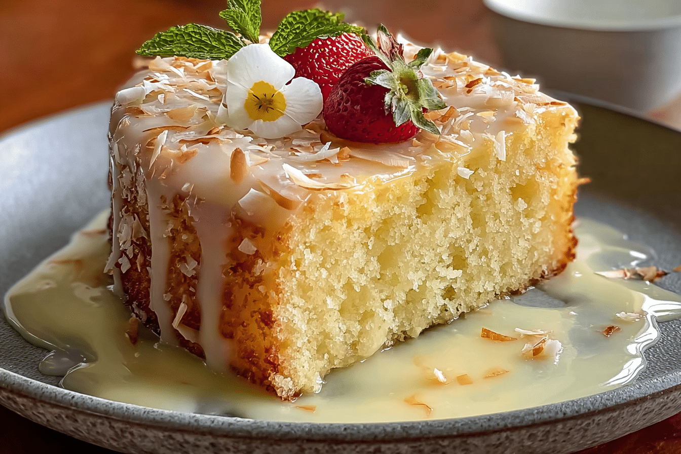 Piña Colada Pound Cake