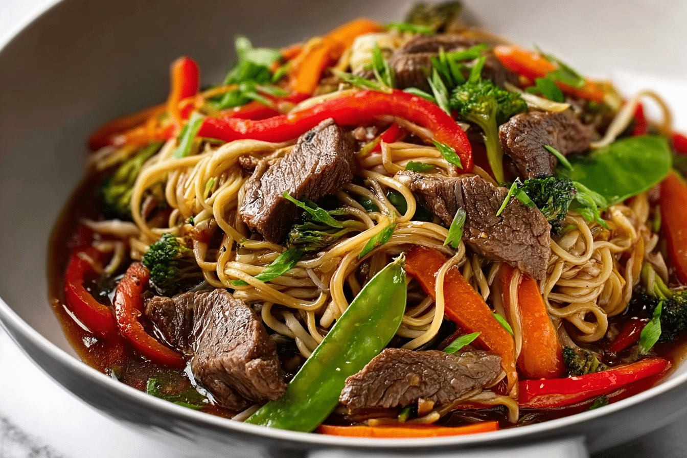 Beef Stir-Fry Noodles