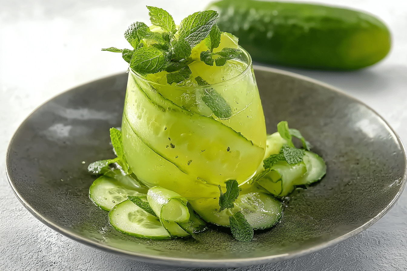 Refreshing Cucumber Lemonade