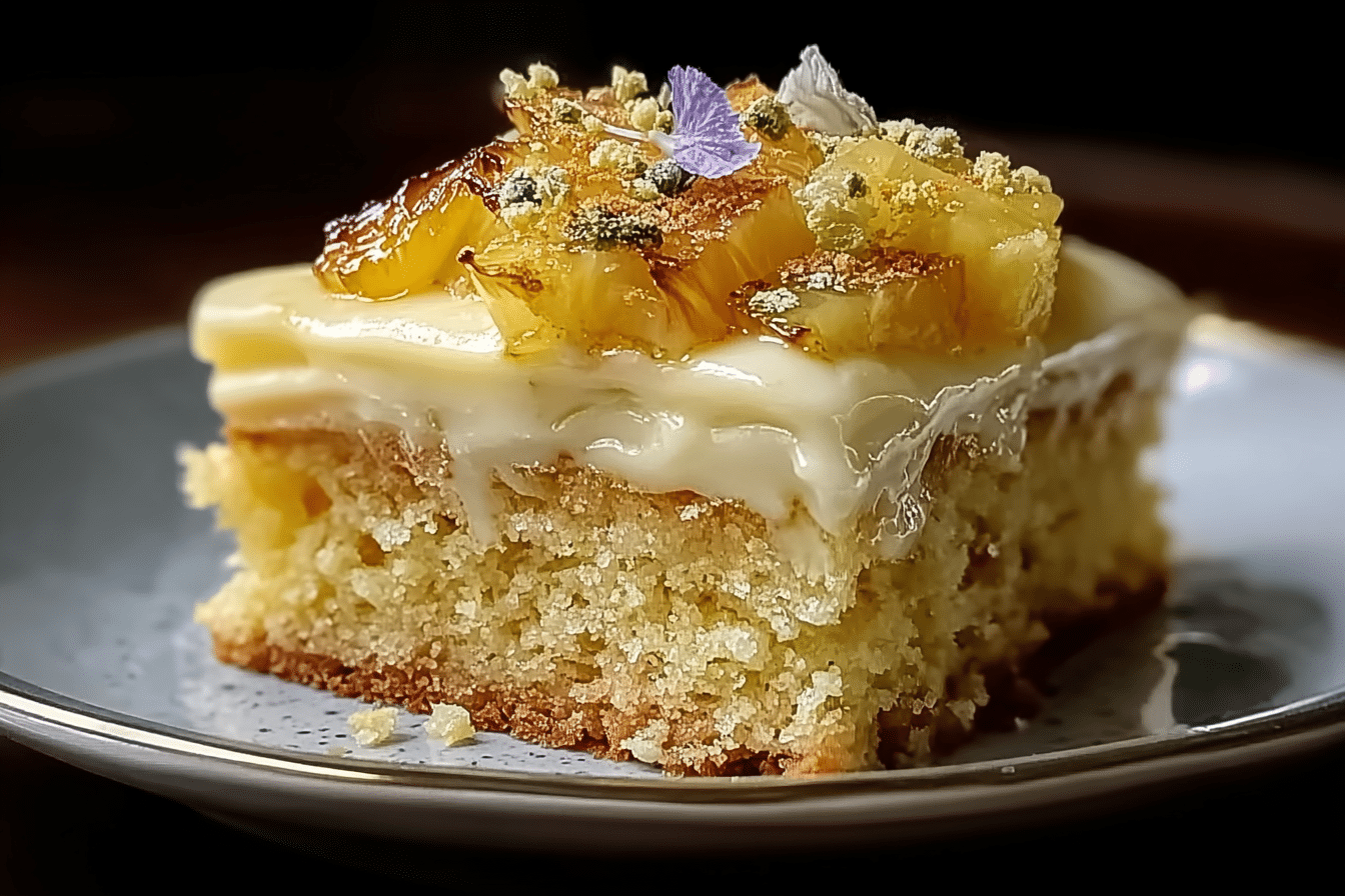 Moist Pineapple Dream Cake
