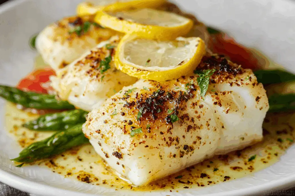 Lemon Baked Cod