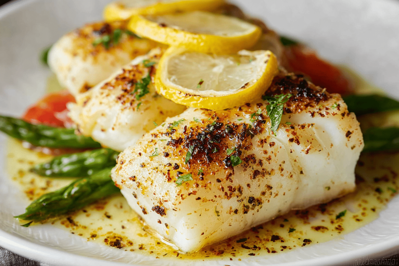Lemon Baked Cod