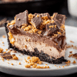No-Bake Chocolate Butterfinger Pie