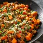 Easy Ground Turkey Sweet Potato Skillet
