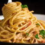 Easy CrockPot Chicken Spaghetti Recipe