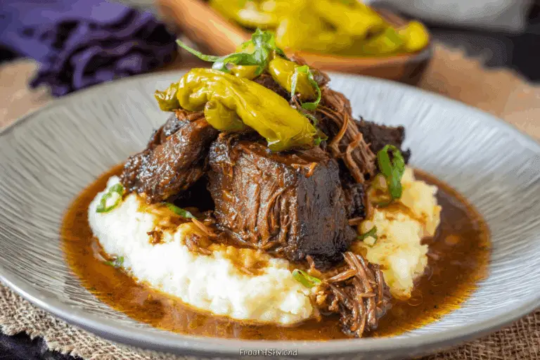 The BEST Mississippi Pot Roast Recipe (Slow Cooker)