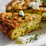 Crustless Zucchini Pie With Feta (Gluten-Free)