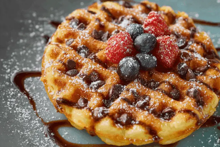 Chocolate Chip Chaffles
