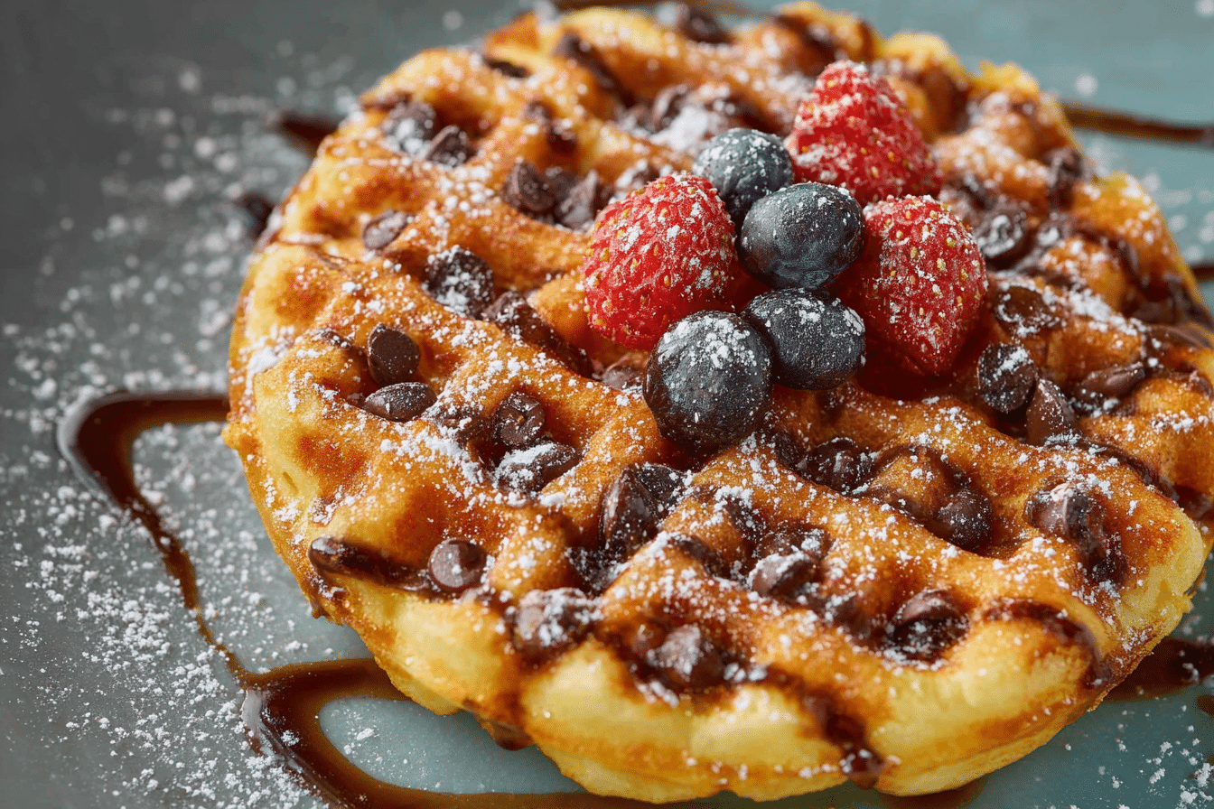 Chocolate Chip Chaffles