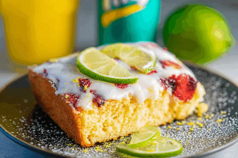7Up Cake Recipe (from Scratch Sheet Cake)